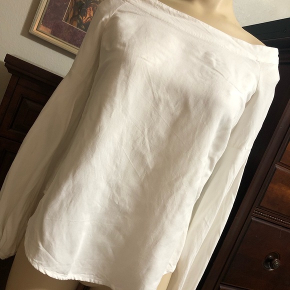 FLOREAT peasant off shoulder blouse - Picture 12 of 14